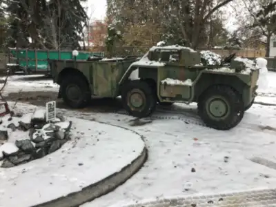 70s military gamma goat. No motor. Two or six wheel drive, aluminum body, swim able , front and rear...