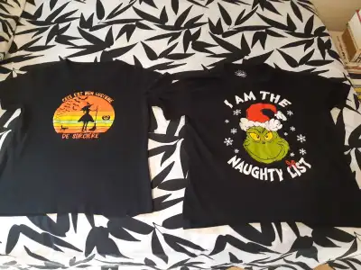 T-shirts Grinch et Sorcière (taille adulte large), View more