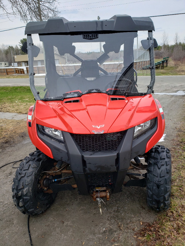 Side by side textron 500 prowler with plow ATVs North Bay Kijiji