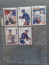 Upper Deck 1991-1992 6 carte hockey d'équipe De Finlande