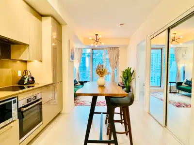 June 15 to July 17 is available! New 1 Bedroom And 1 Bathroom Unit fully furnished In The Heart Of D...