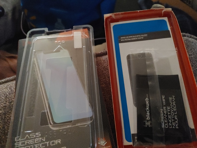 iPhone XR/11 glass screen protector in Cell Phones in Grande Prairie