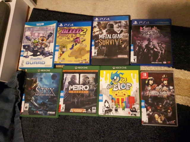 Playstation 4, Playstation 3, Nintendo Wii U, Switch and Xbox in Sony Playstation 4 in Mississauga / Peel Region