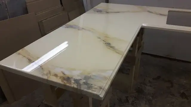 comptoirs unique en epoxy imitation faux granite marbre quartz in Kitchen & Dining Wares in Longueuil / South Shore - Image 6