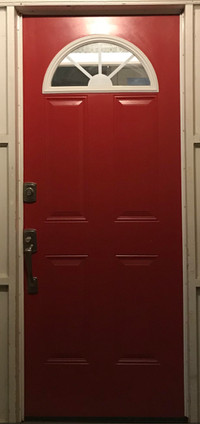 Used steel entry door for sale