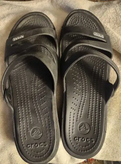 Crocs  Size 9 Women's Monterey Strappy Wedge, View more