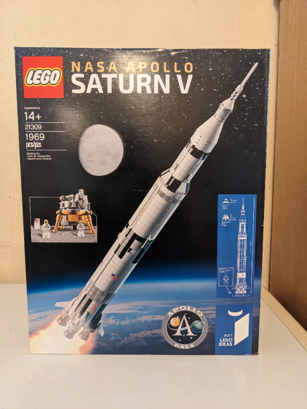 Lego Ideas Nasa Apollo Saturn V 21309 Building Kit for sale  