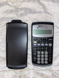 Financial Calculator (Texas Instruments BA-II Plus)