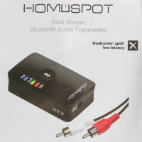 HomeSpot Dual Stream Bluetooth Audio Transmitter