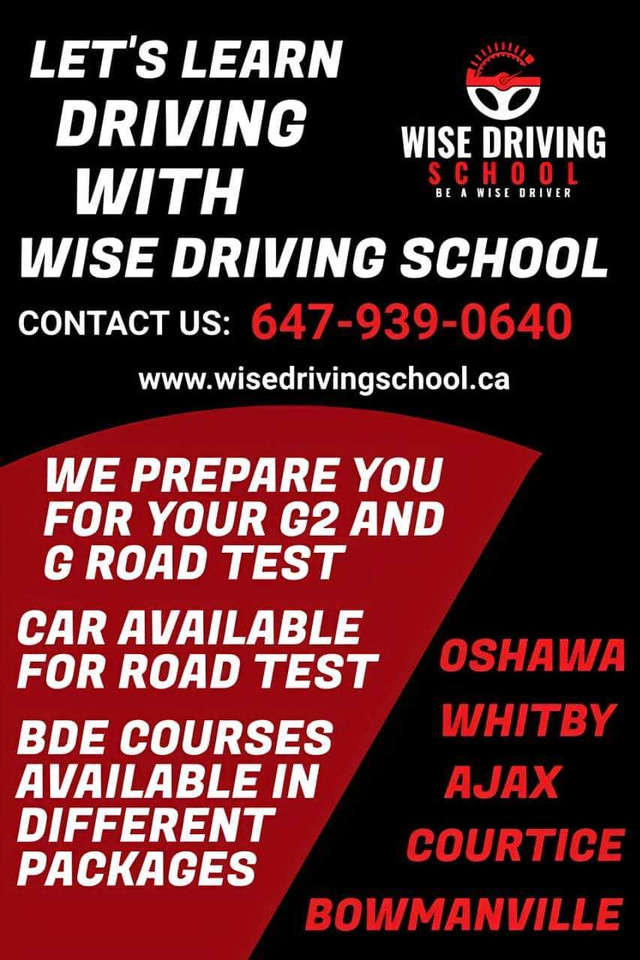 Oshawa Driving Lesson/Driving School/Driving Lessons  in Cars & Trucks in Oshawa / Durham Region