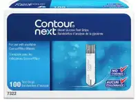 Contour Next Diabetic Test Strips in Factory sealed boxes