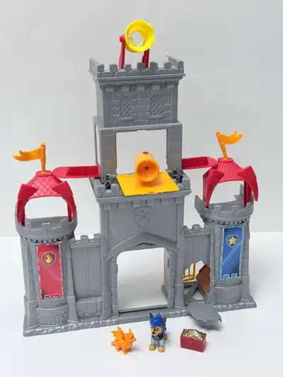 Paw Patrol Rescue Knights Castle HQ Playset Incomplete, View more