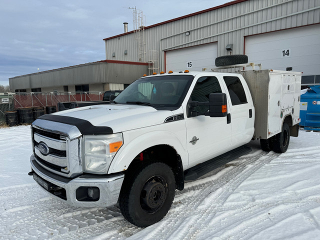 2013 Ford F350 Diesel Service Truck & Factory Box in Cars & Trucks in Red Deer - Image 3