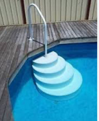ISO pool stairs