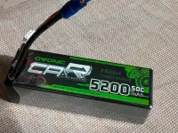LI-PO, Lithium Polymer 5200mAh 11.1 Volt High Discharge Battery