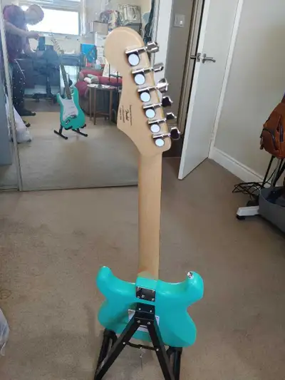 Fender Squire Stratocaster guitar, View more