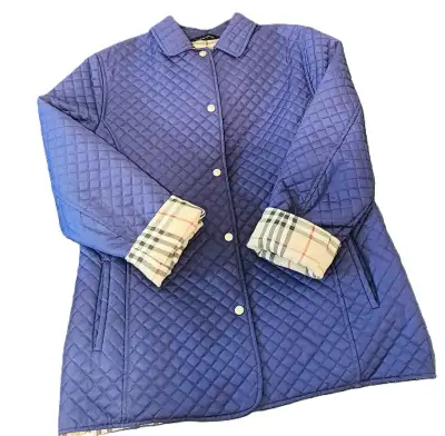 As is, Burberry Quilted Jacket/Coat - Size 8,  ENGLAND, View more
