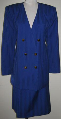 REDUCED - New -  Blue Skirt Suit by Worthington - Size 18W