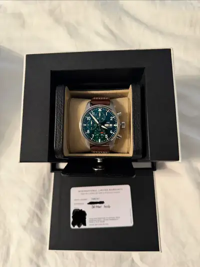 IWC Pilot Chronograph 41 Green Dial, View more