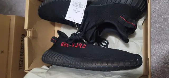 Adidas Yeezy Boost 350 V2 Bred sz 12.5 NEW in Men's Shoes in Markham / York Region - Image 3
