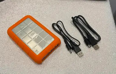 Lacie Rugged External Drive - 1TB, View more