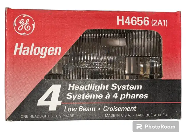 I deliver, GE Halogen 4 headlight system H4656