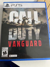 Perfect condition COD vanguard ps5