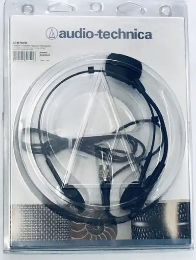 Audio Technica ATM75 Cardioid Condenser Headworn Microphone NIB, View more