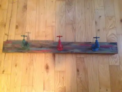  Wall Hangar with Faucet Hooks , View more