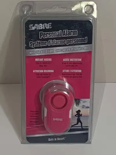 Stay safe wherever you go with the SABRE Personal Alarm with Clip & Light! This compact yet powerful...