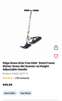New snow scooter 