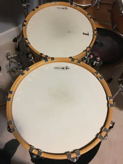 Taye Aged Sugar Maple Solid Shell Snare - One Piece - Ayotte, View more