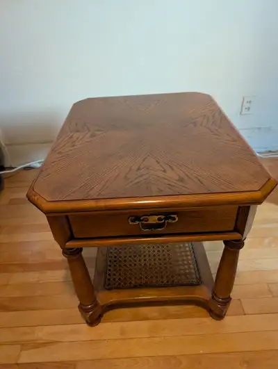 Vintage wooden nightstand - Moving sale - Buy more, save more, View more