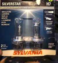 Sylvania headlights H7