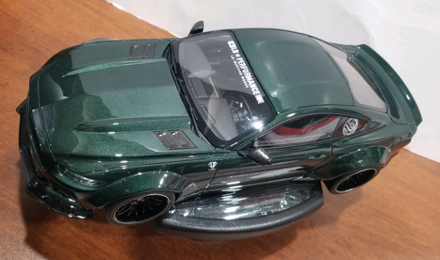 1/18 GT Spirit Mustang GT500 LB Works Wide body Green in Arts & Collectibles in Markham / York Region - Image 4