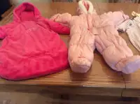 BABYS WINTER ONESIES/WARM CLOTHES/BLANKETS/DRESSES/HATS + MORE