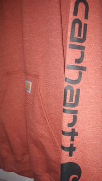 2XL New Carhartt K288 Red Brick Hoodie / Black Carhartt Shorts
