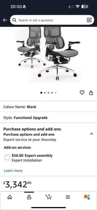 SIHOO Doro S300 Ergonomic Office Chair, View more