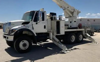 2009 International Terex Digger Derrick Utility Truck