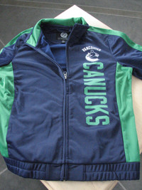 Vancouver Canucks Womens Jacket, Size M, Licensed, NWT, Blue NHL