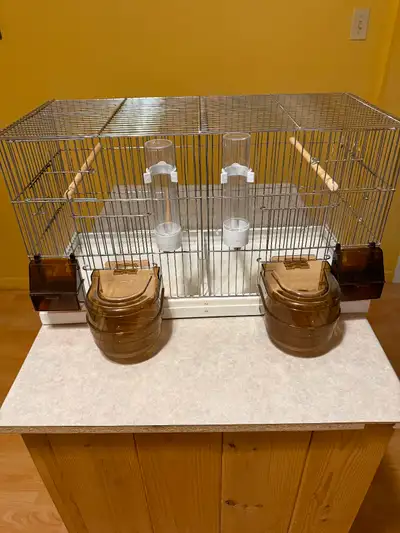 24 cages pour petits oiseaux et, ou  couveuse double,serins,etc., View more