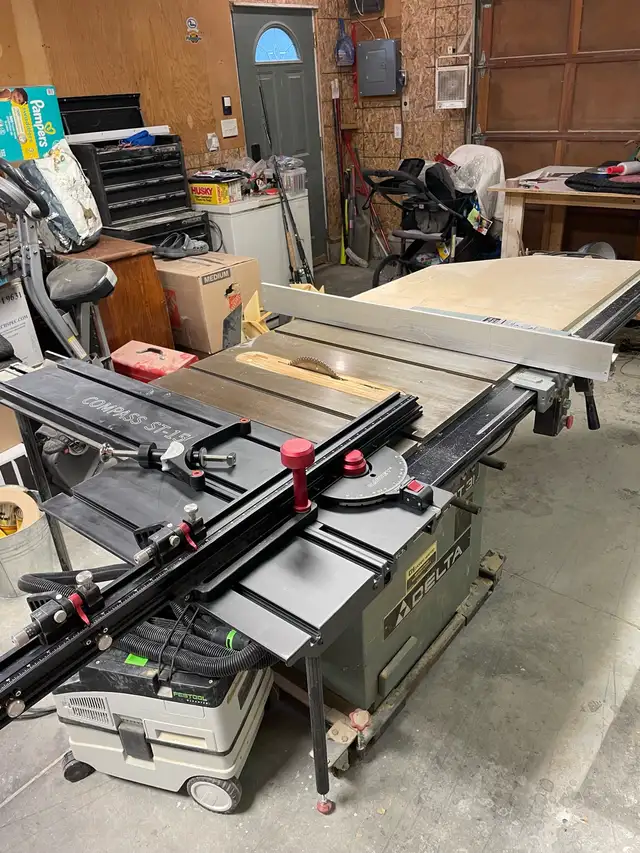 Sliding table saw attachment  in Power Tools in Owen Sound - Image 3