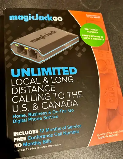 Magic Jack wi-calling device (in box like new), View more