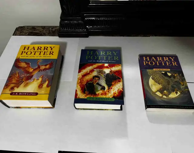 Harry Potter First Canadian Hardcovers + DVDs – Misprint, DJ in Fiction in Mississauga / Peel Region - Image 3