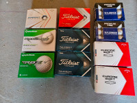 BNIB Golf Balls. Variety of Brands