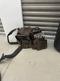 Leather tool bag 
