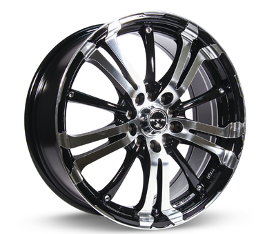 Selling a set of four (4) RTX mag wheels. Came off a Toyota Yaris. Wheel Model: RTX Arsenic (Black M...