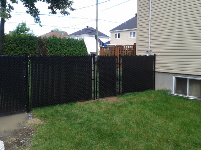 clôture/fence a vendre avec installation la saison commence! dans Terrasses et clôtures  à Longueuil/Rive Sud