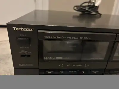 Vintage Technics RS-TR155 Double Stereo Cassette, View more