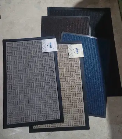 Brand new floor mats, good quality mats with rubber bottoms. $15 each for the floor saver mats and $...